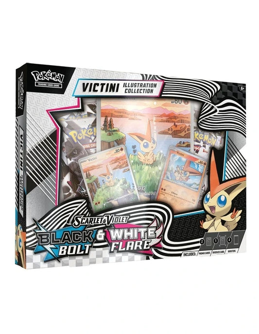 B/W Victini Illustration Collection (4 packs)