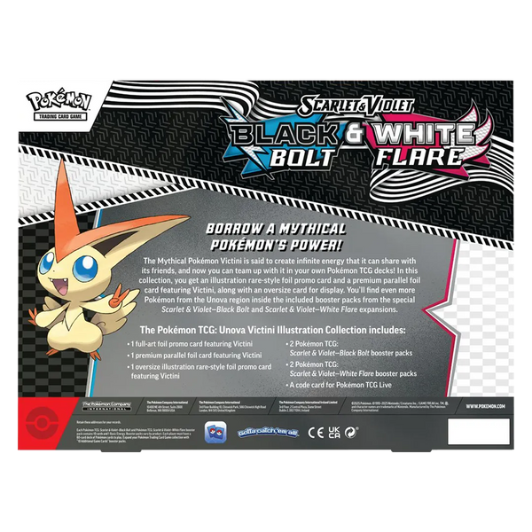 B/W Victini Illustration Collection (4 packs)