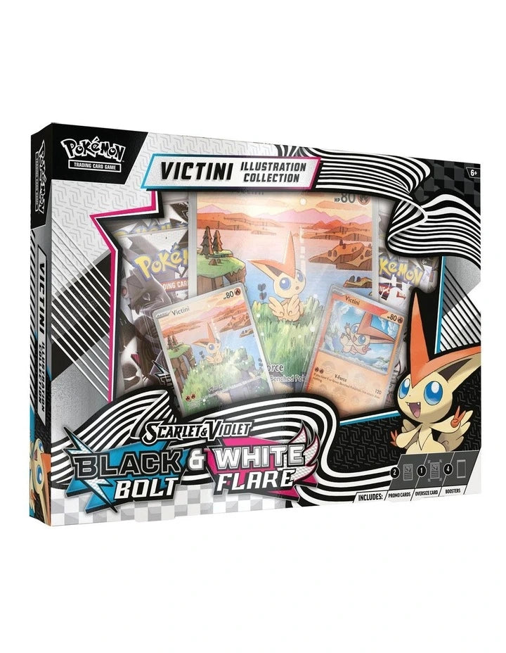 B/W Victini Illustration Collection (4 packs)